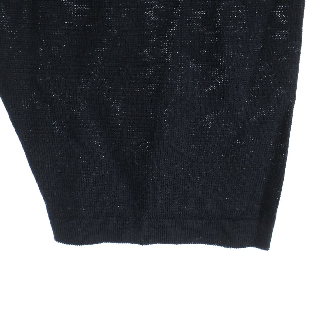 CHROME HEARTS(クロムハーツ) YNOT 3 Cross Patch CH Logo Embroidery Raglan L/S TEE ワイノット クロスパッチ付き ラグランスリーブ 長袖 クルーネック カットソー グレー