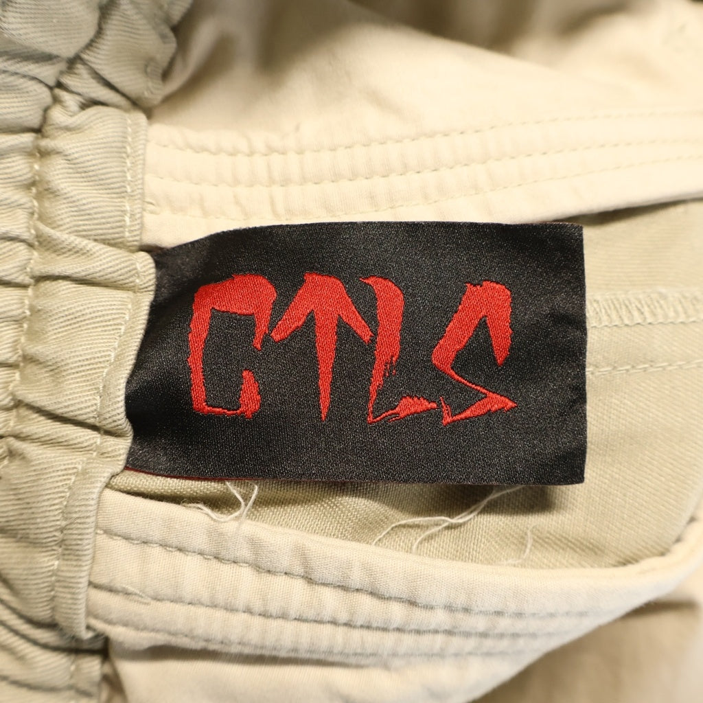 cvtvlist(カタリスト) Embroidery Chino Pants エンブロイダリー チノパンツ ベージュ 2301010403