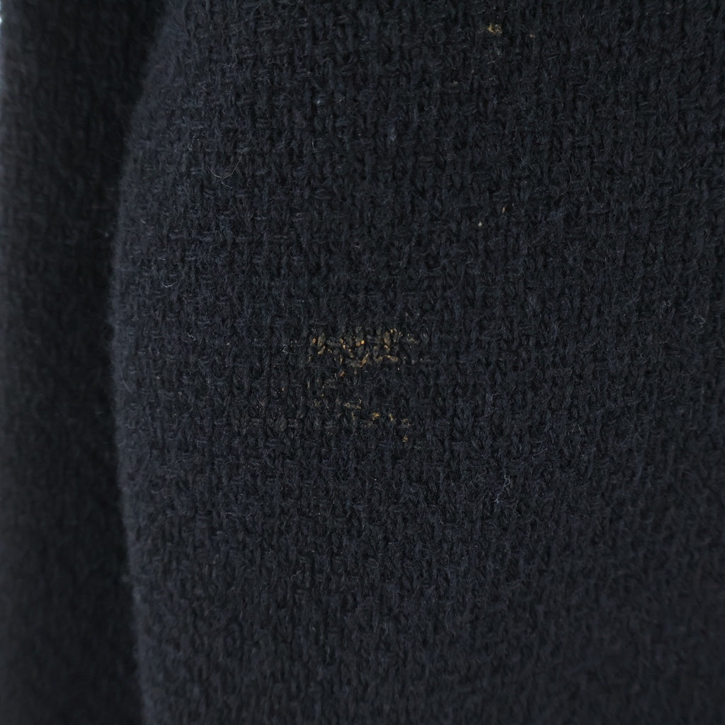 STONE ISLAND(ストーンアイランド) サイドロゴワッペン ジップアップパーカー ウール ナイロン ブラック K2S155100086S01A3
