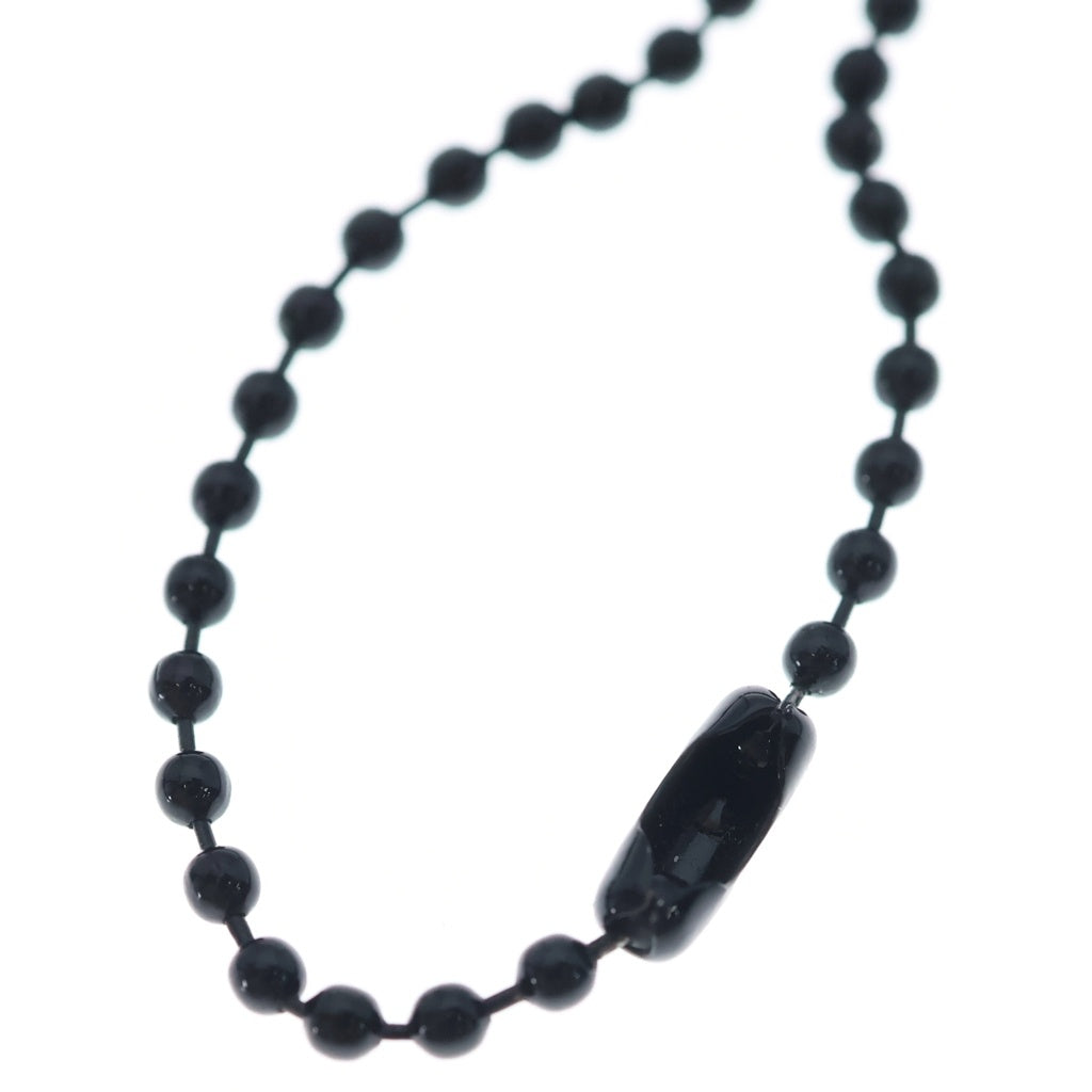 CHROME HEARTS(クロムハーツ) RUBBER CH CRS SML スモールCHクロス ラバーネックレス シリコン ブラック BCA306