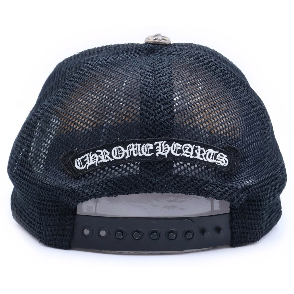 CHROME HEARTS(クロムハーツ) TRUCKER CAP トラッカーキャップ 3セメタリープリントメッシュキャップ 迷彩 帽子 ブラック/ホワイト/カモ