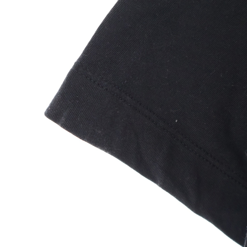 MONCLER(モンクレール) 23AW SS T-SHIRT ロゴプリント クルーネック 半袖Tシャツ カットソー ブラック I20918C00016