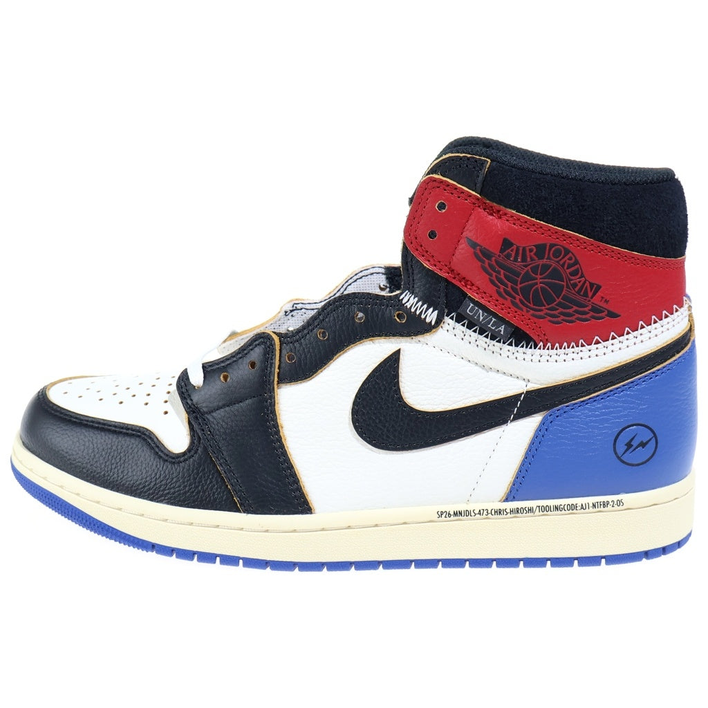 NIKE(ナイキ) ×Fragment Design ×UNION AIR JORDAN 1 HIGH OG エアジョーダン1 ハイカットスニーカー US11/29.0cm IO7847-002