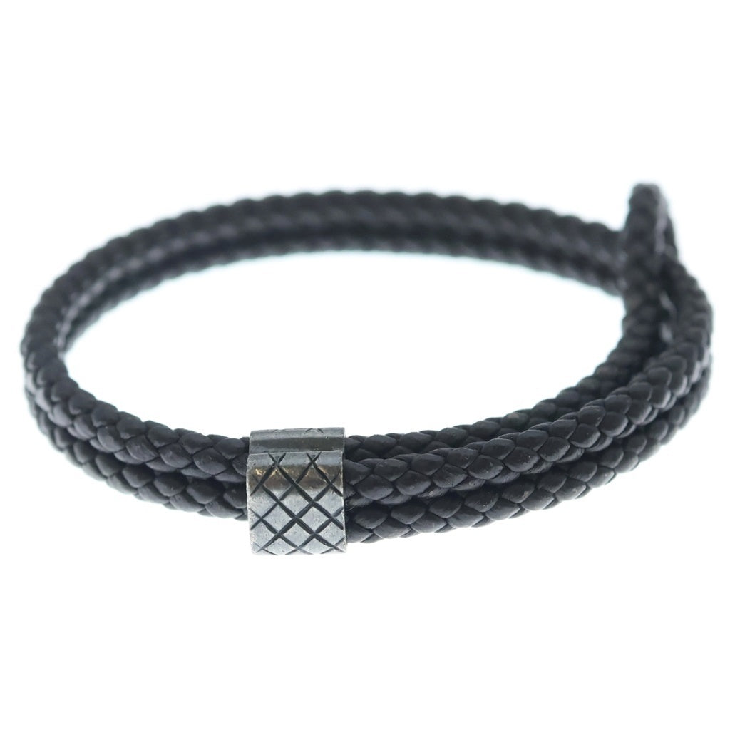 BOTTEGA VENETA(ボッテガヴェネタ) イントレチャート ブレスレット ナッパ レザー ブラウン