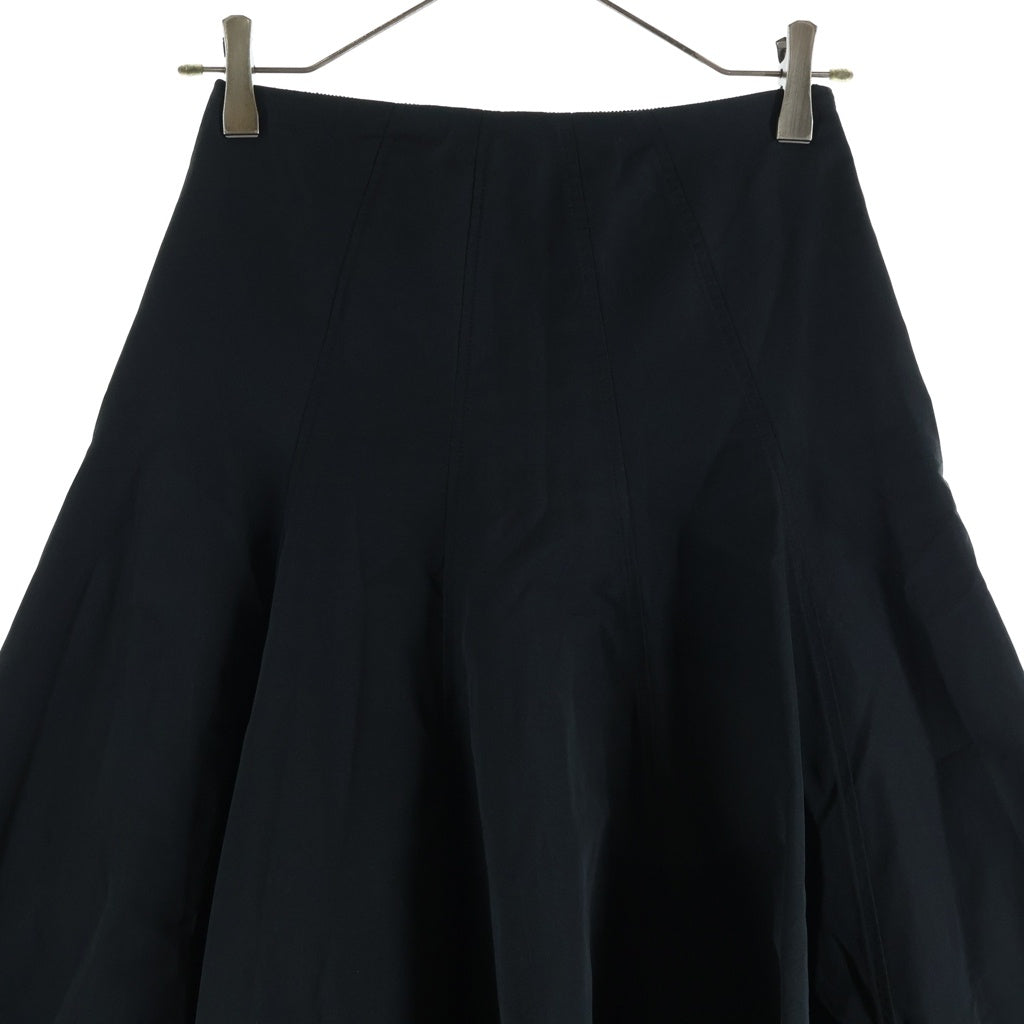VALENTINO(ヴァレンティノ) コットン フレア ロング スカート ブラック レディース WB3RA7W14H2