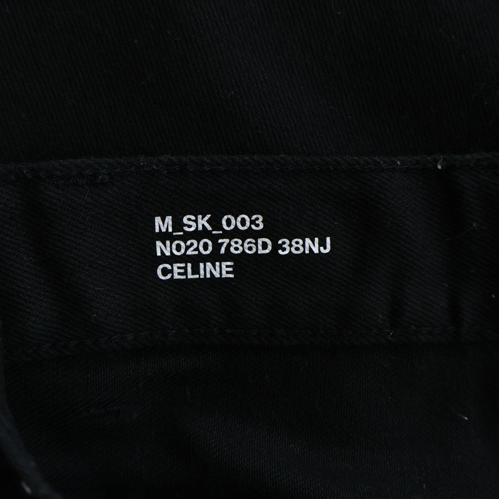 CELINE(セリーヌ) ローライズ スキニーデニムパンツ レディース ブラック 2N020786D