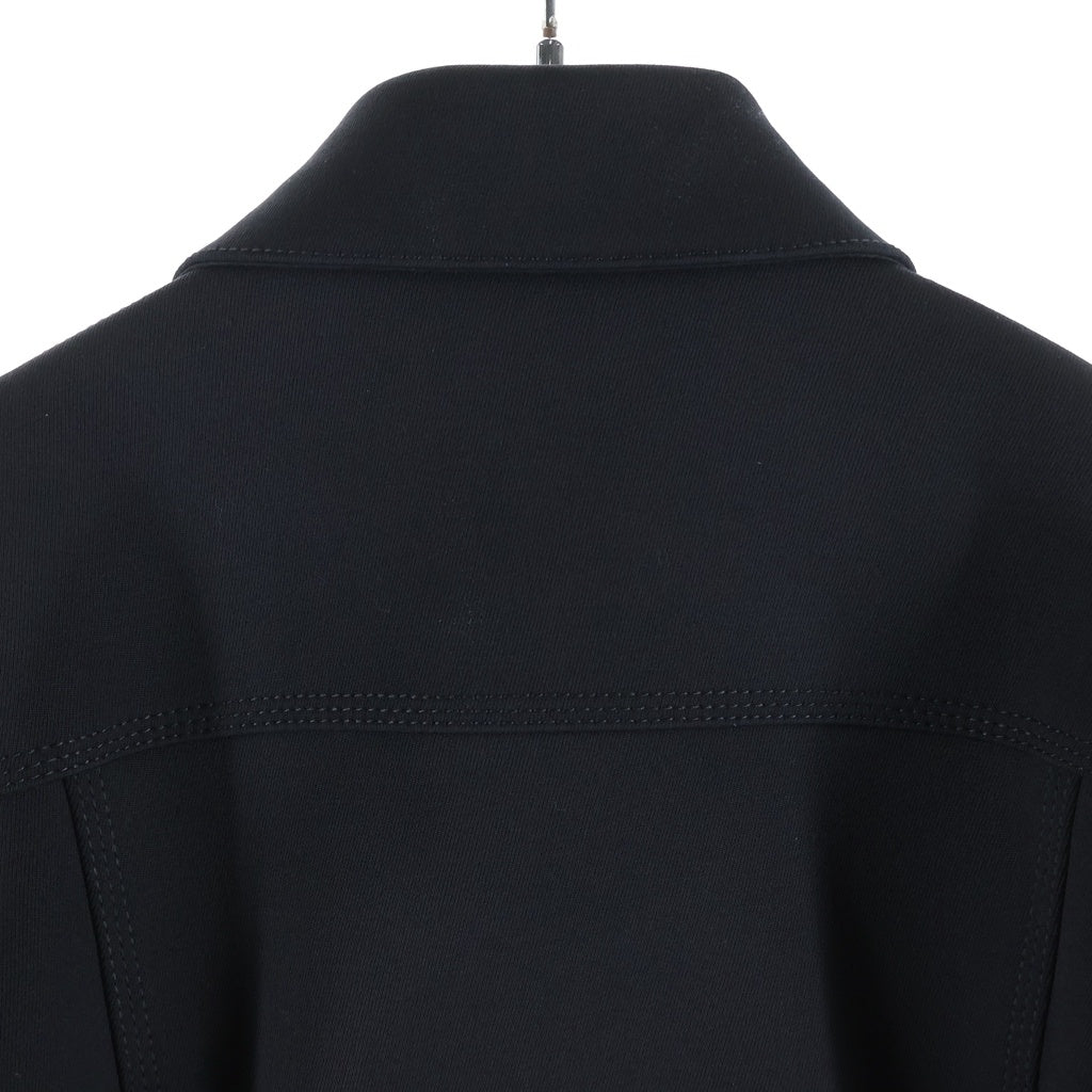 BOTTEGA VENETA(ボッテガヴェネタ) DOUBLE CAVALRY JACKET ショート丈トラッカージャケット ブラック レディース 660588 V0IV0