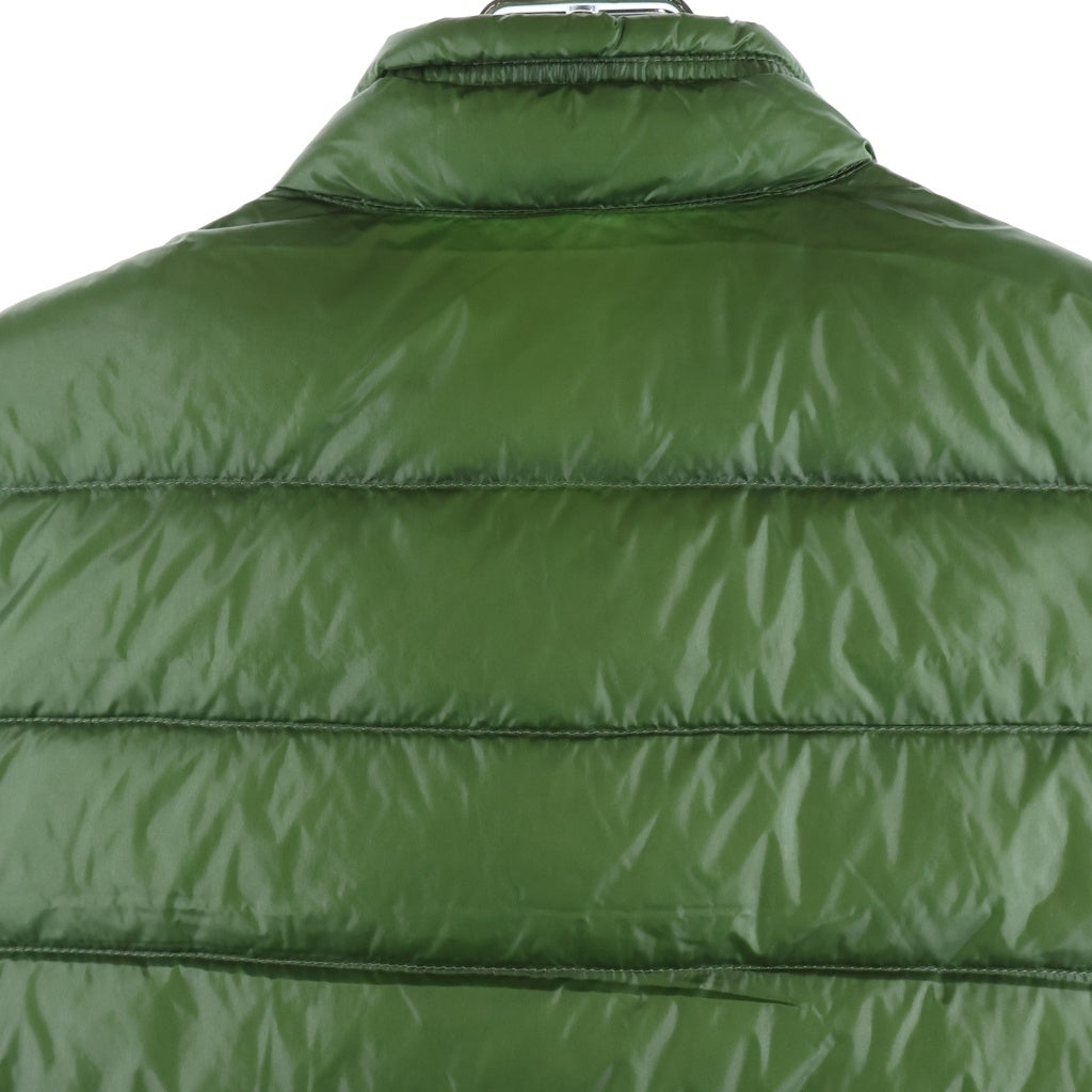 MONCLER(モンクレール) GUI GILET ワッペン付きダウンベスト グリーン 41091433619953030