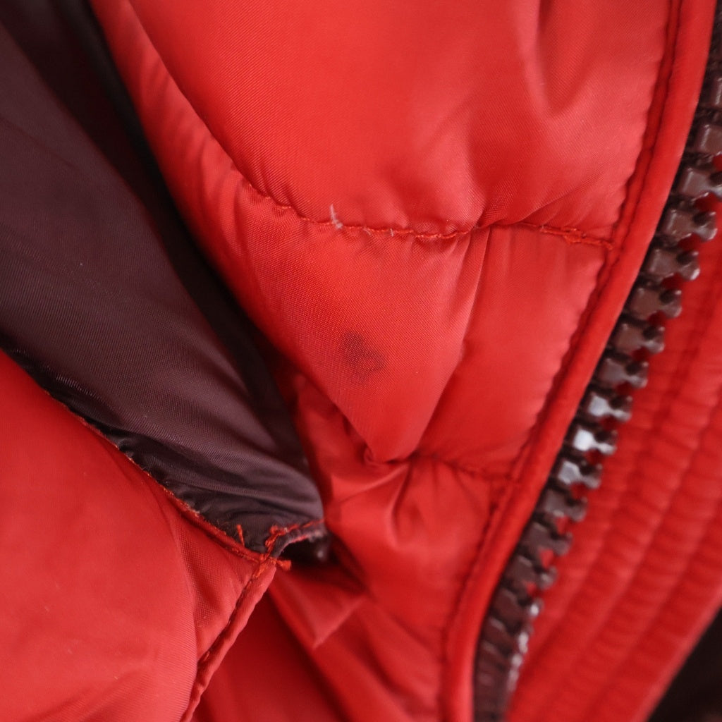 MONCLER(モンクレール) THOULE GIUBBOTTO ワッペン付きダウンジャケット レッド A20914189949