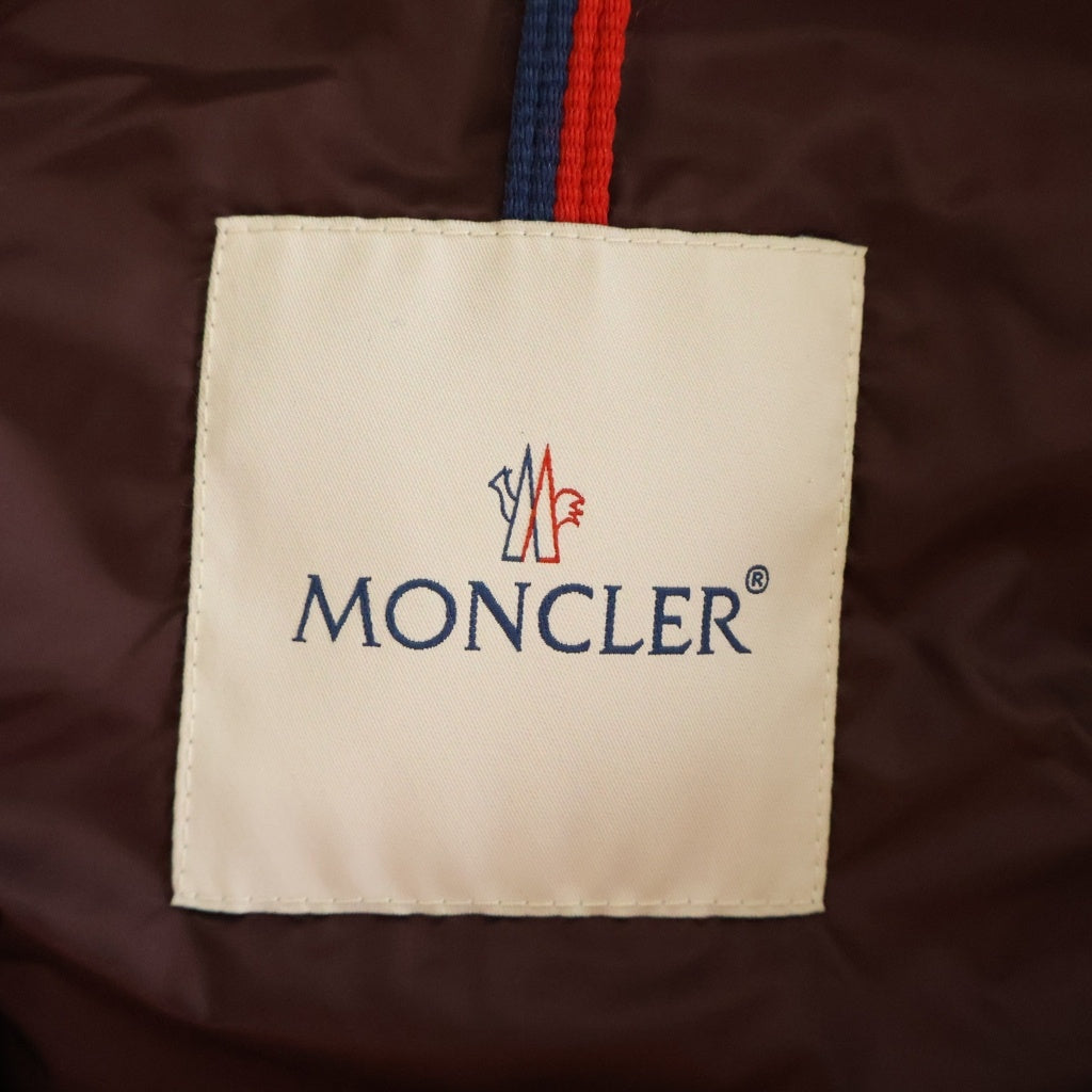 MONCLER(モンクレール) THOULE GIUBBOTTO ワッペン付きダウンジャケット レッド A20914189949
