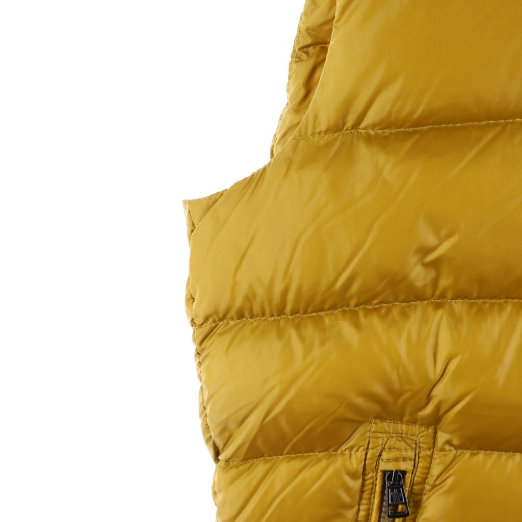 MONCLER(モンクレール) BARTHOLOME バルトロメ フーディダウンベスト マスタードイエロー 220914336305