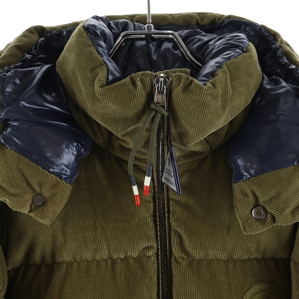 MONCLER GENIUS(モンクレール ジーニアス) FRARES GIUBBOTTO コーデュロイ ダウンジャケット カーキ E20914082405