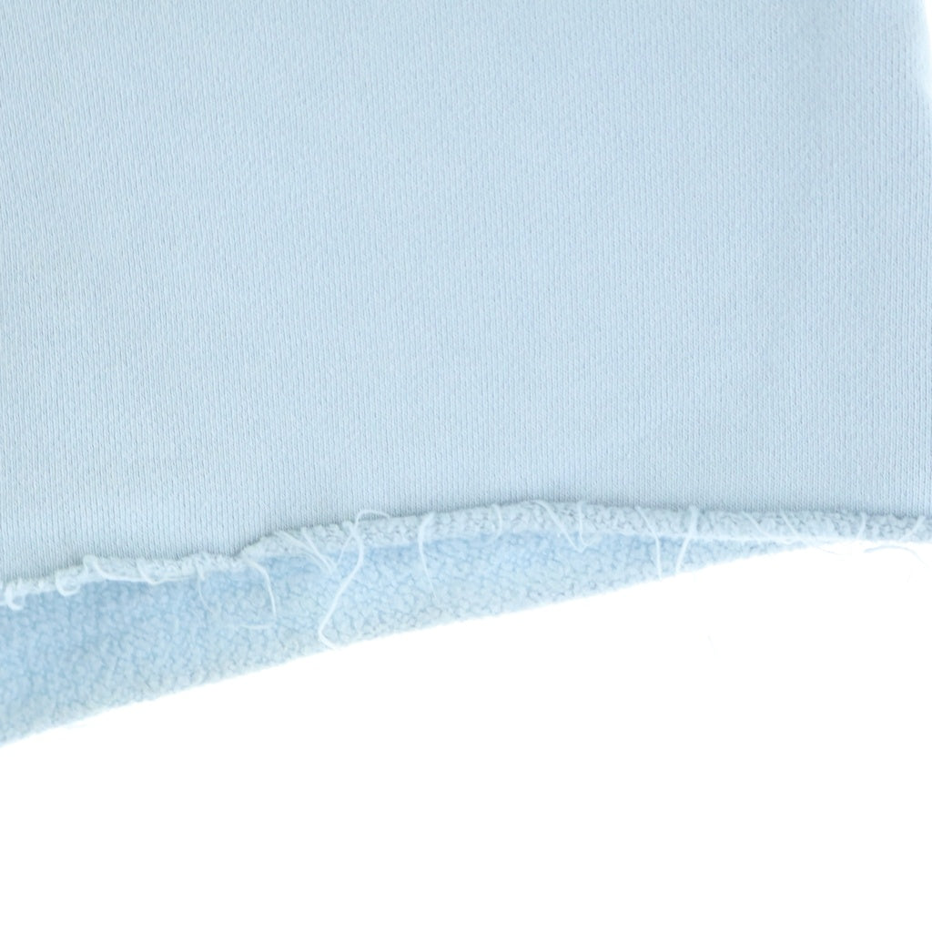 SAINT MICHAEL(セントマイケル) 25SS RIBON SAINT SWEAT SHORTS スウェットショーツ ハーフパンツ ライトブルー SM-HR8-0000-060