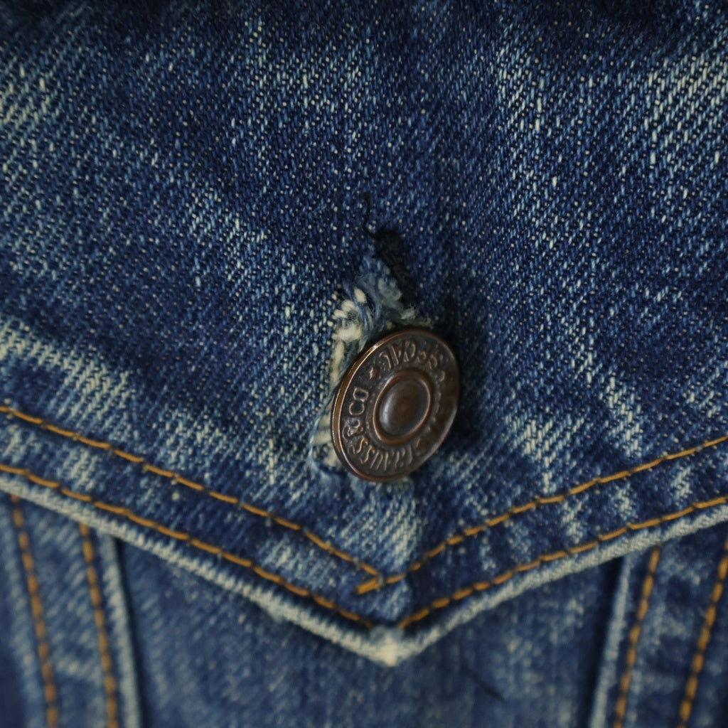 Levi's(リーバイス) 70s 70505 4TH ボタン裏521 ビッグE デニムジャケット インディゴ レディース