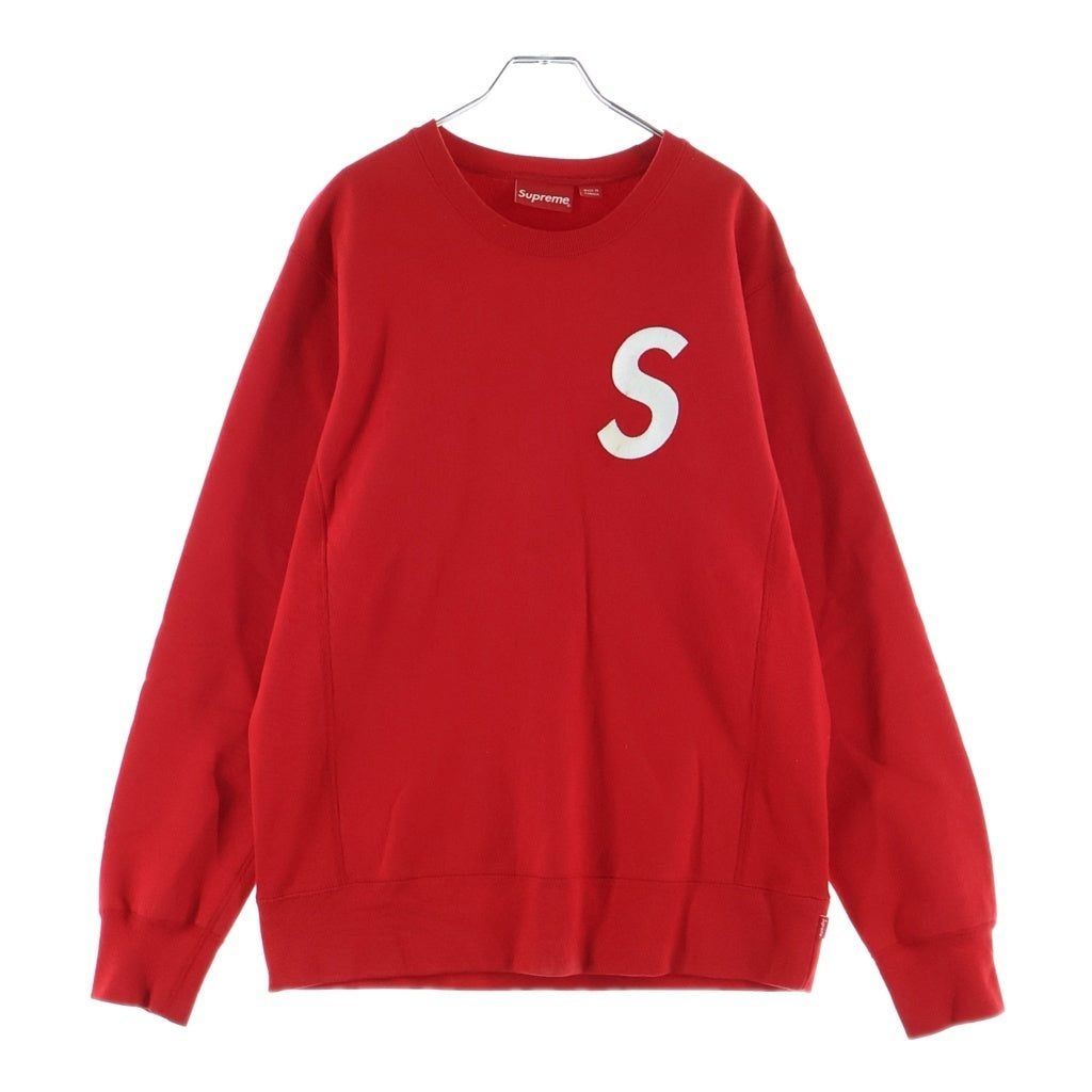 SUPREME(シュプリーム) 16AW S Logo Crewneck Sweatshirt Sロゴ クルーネックスウェット トレーナー レッド