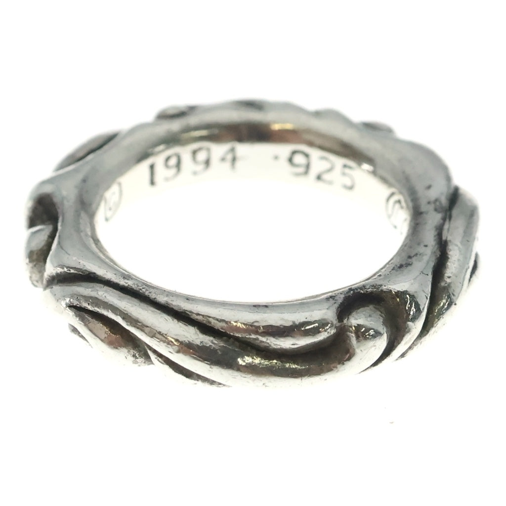 CHROME HEARTS(クロムハーツ) SCRL BAND スクロールバンド リング シルバー BCA351