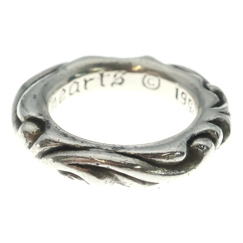 CHROME HEARTS(クロムハーツ) SCRL BAND スクロールバンド リング シルバー BCA351