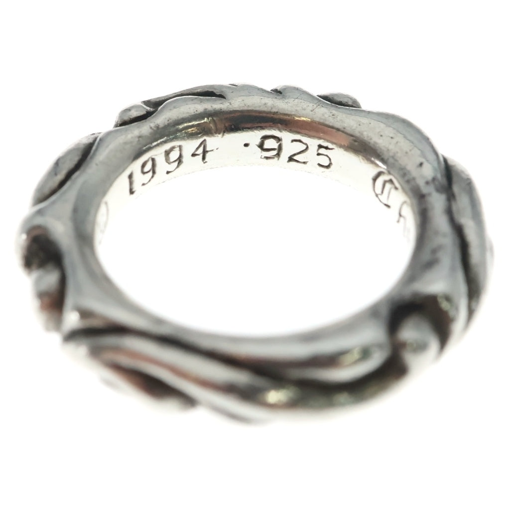 CHROME HEARTS(クロムハーツ) SCRL BAND スクロールバンド リング シルバー BCA351