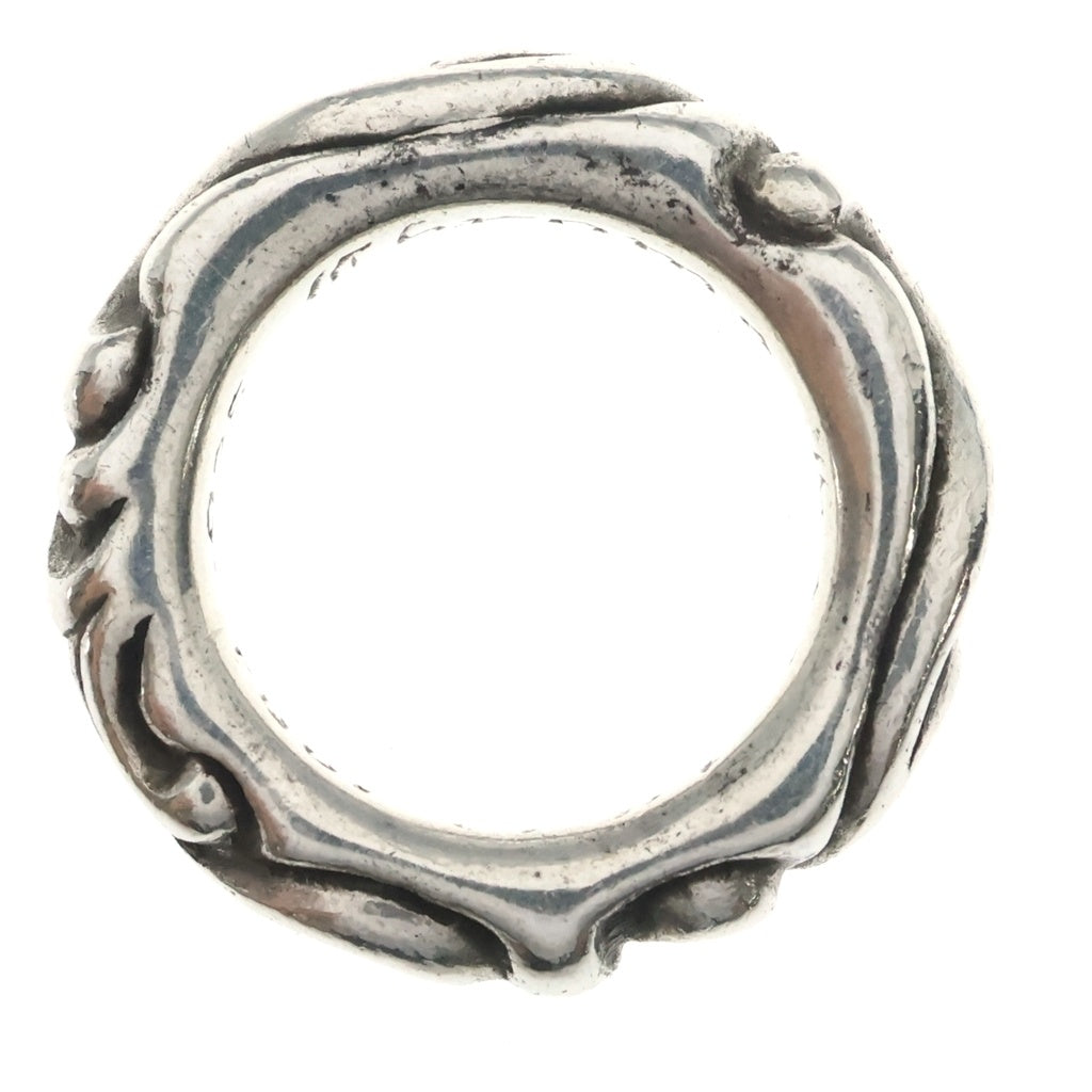 CHROME HEARTS(クロムハーツ) SCRL BAND スクロールバンド リング シルバー BCA351