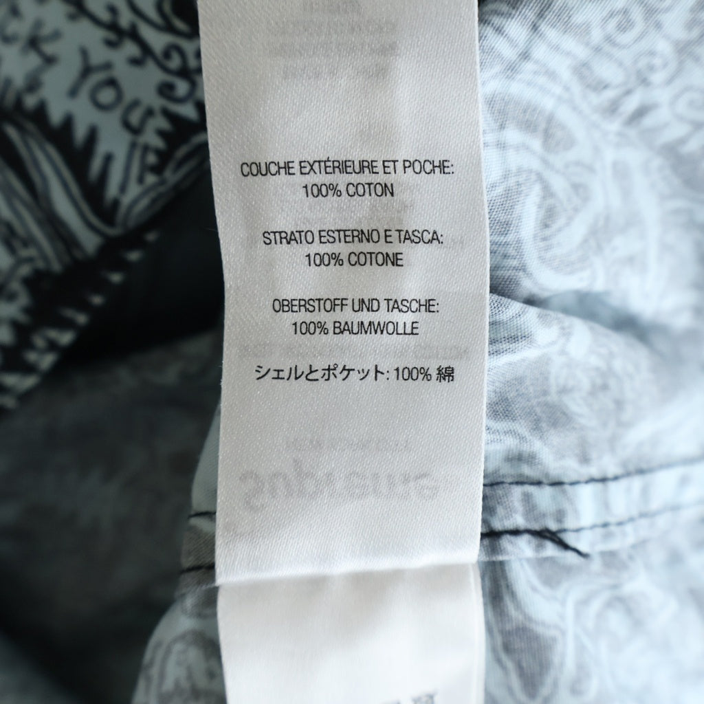 SUPREME(シュプリーム) 26SS Wombat S/S Shirt 半袖 シャツ 総柄 ブルー