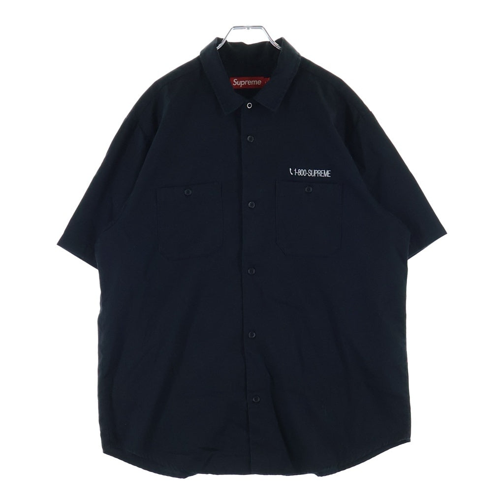 SUPREME(シュプリーム) 26SS AOI Cyborg S/S Work Shirt 葵産業 半袖 ワークシャツ ブラック