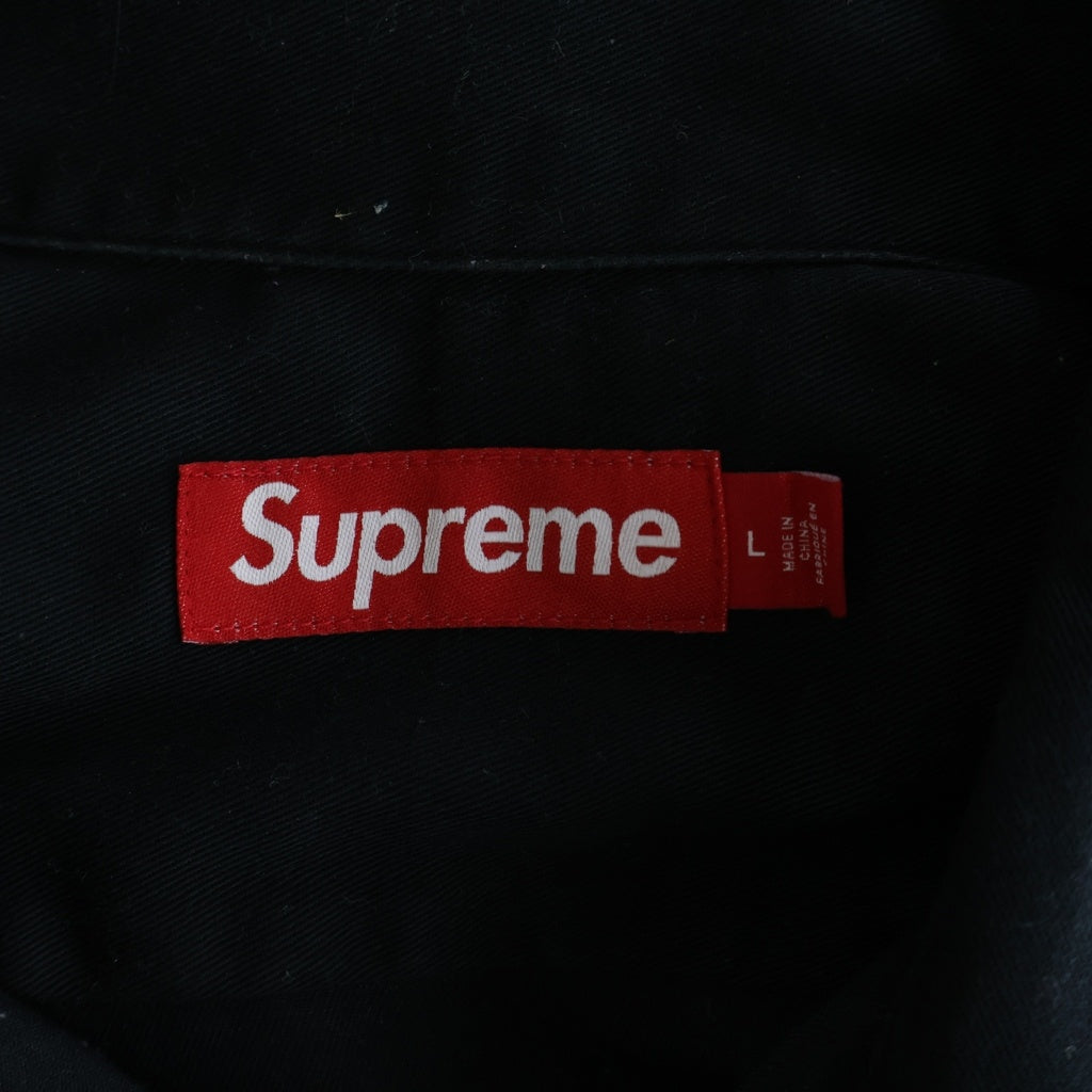 SUPREME(シュプリーム) 26SS AOI Cyborg S/S Work Shirt 葵産業 半袖 ワークシャツ ブラック