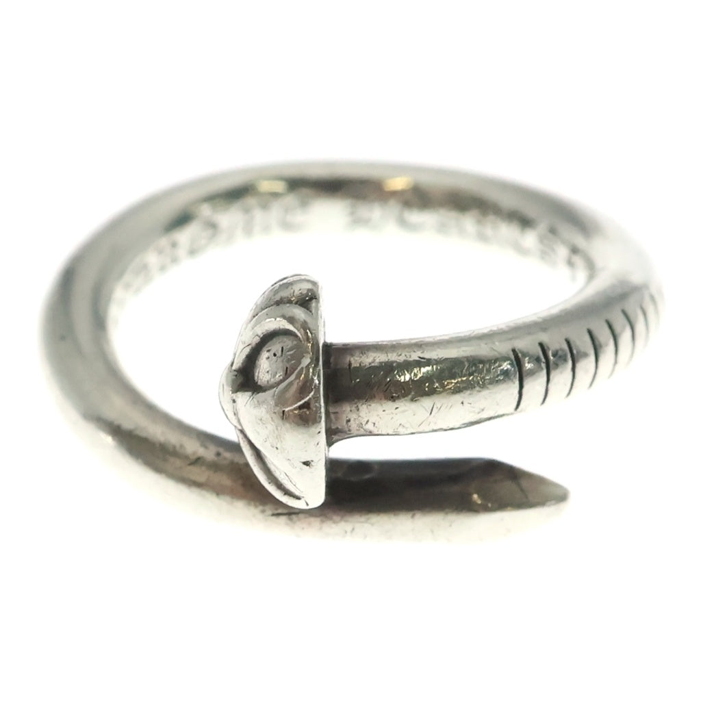 CHROME HEARTS(クロムハーツ) NAIL CRSBALL ネイル クロスボール リング シルバー BCA349