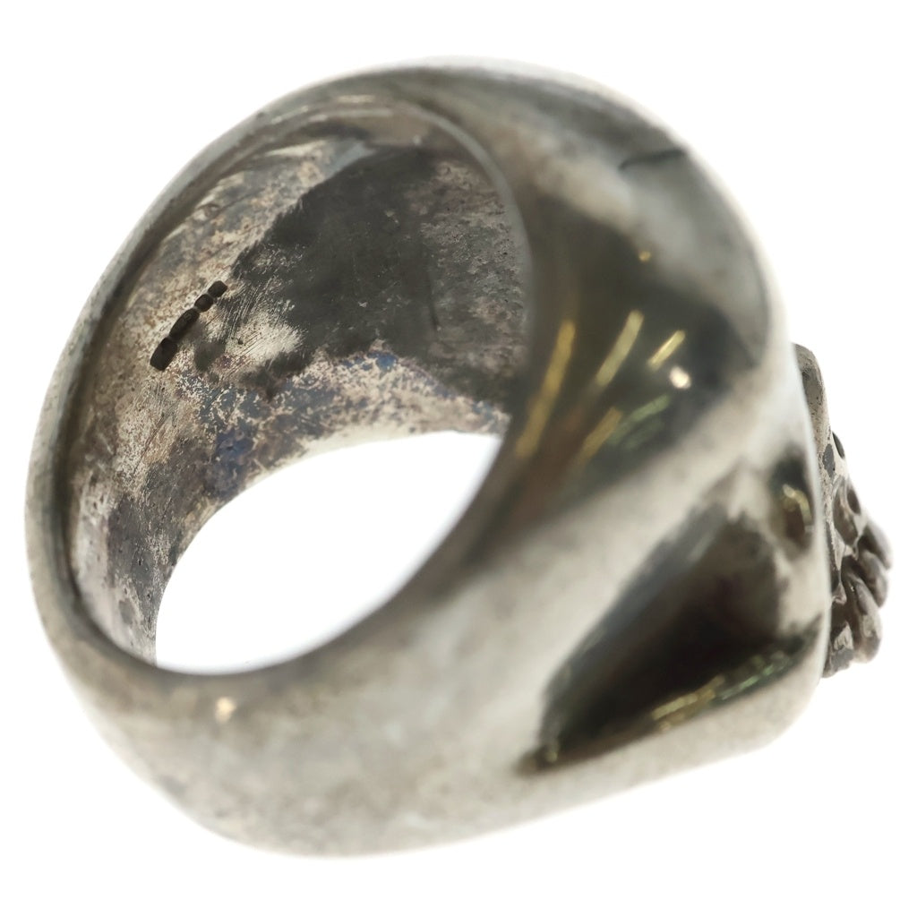 CRAZY PIG(クレイジーピッグ) CUTAWAY SKULL RING カットアウェイ スカル リング シルバー