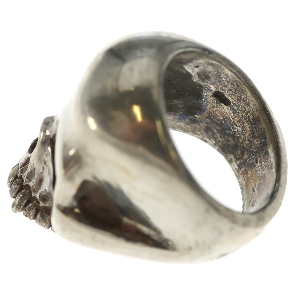 CRAZY PIG(クレイジーピッグ) CUTAWAY SKULL RING カットアウェイ スカル リング シルバー