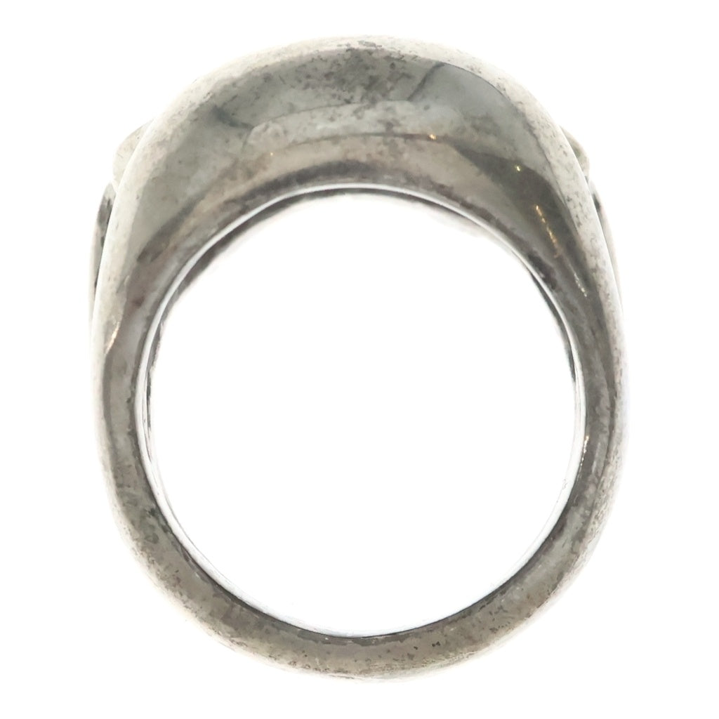 CRAZY PIG(クレイジーピッグ) CUTAWAY SKULL RING カットアウェイ スカル リング シルバー