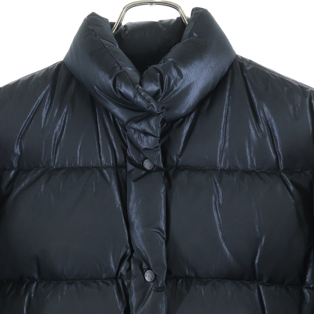 MONCLER(モンクレール) BERGERAC ベルジュラック ビーズロゴワッペン ナイロン ダウンジャケット ブラック 45394/50/68950