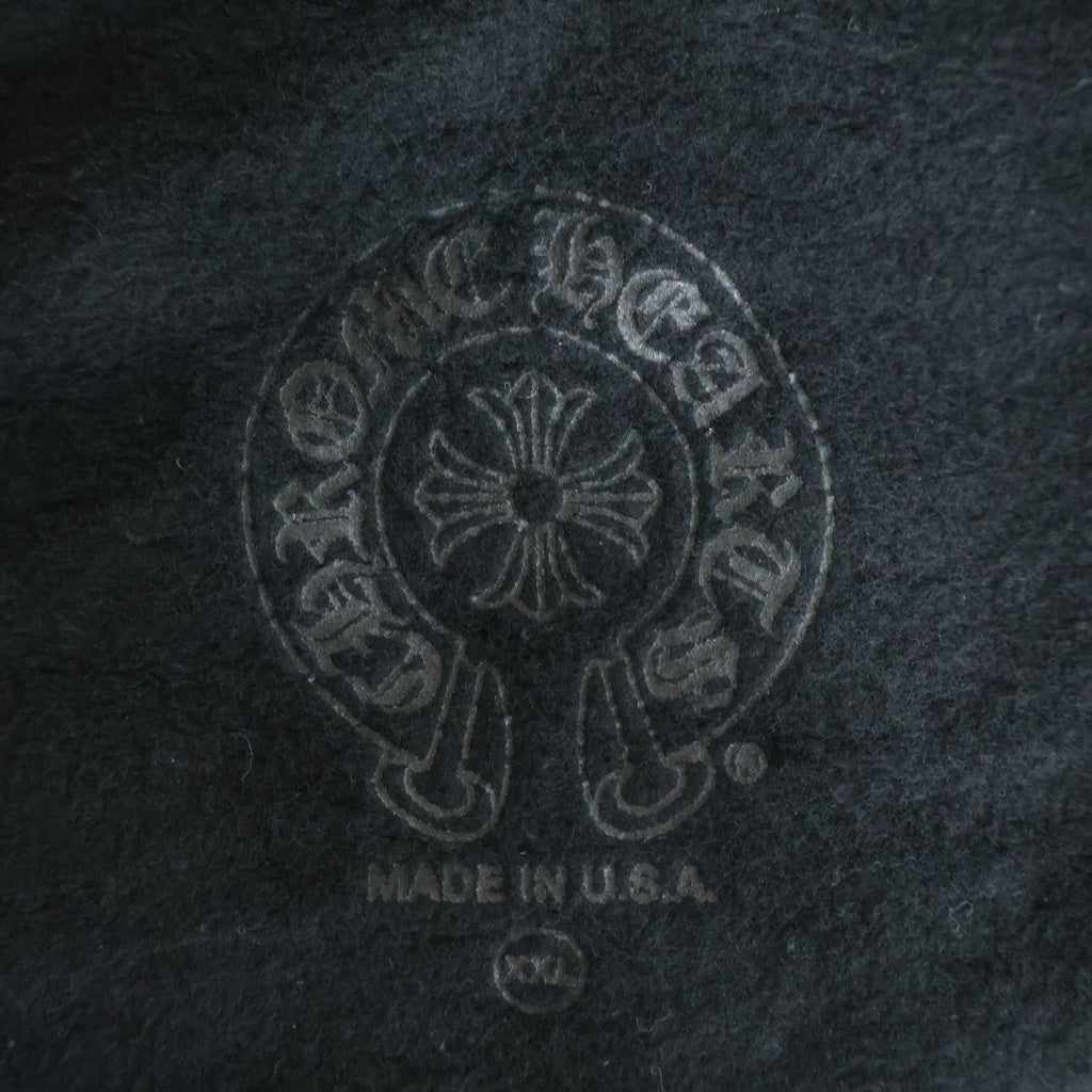 CHROME HEARTS(クロムハーツ) SWTSHRT HD ZIP ソウル限定バックホースシュープリントジップパーカー