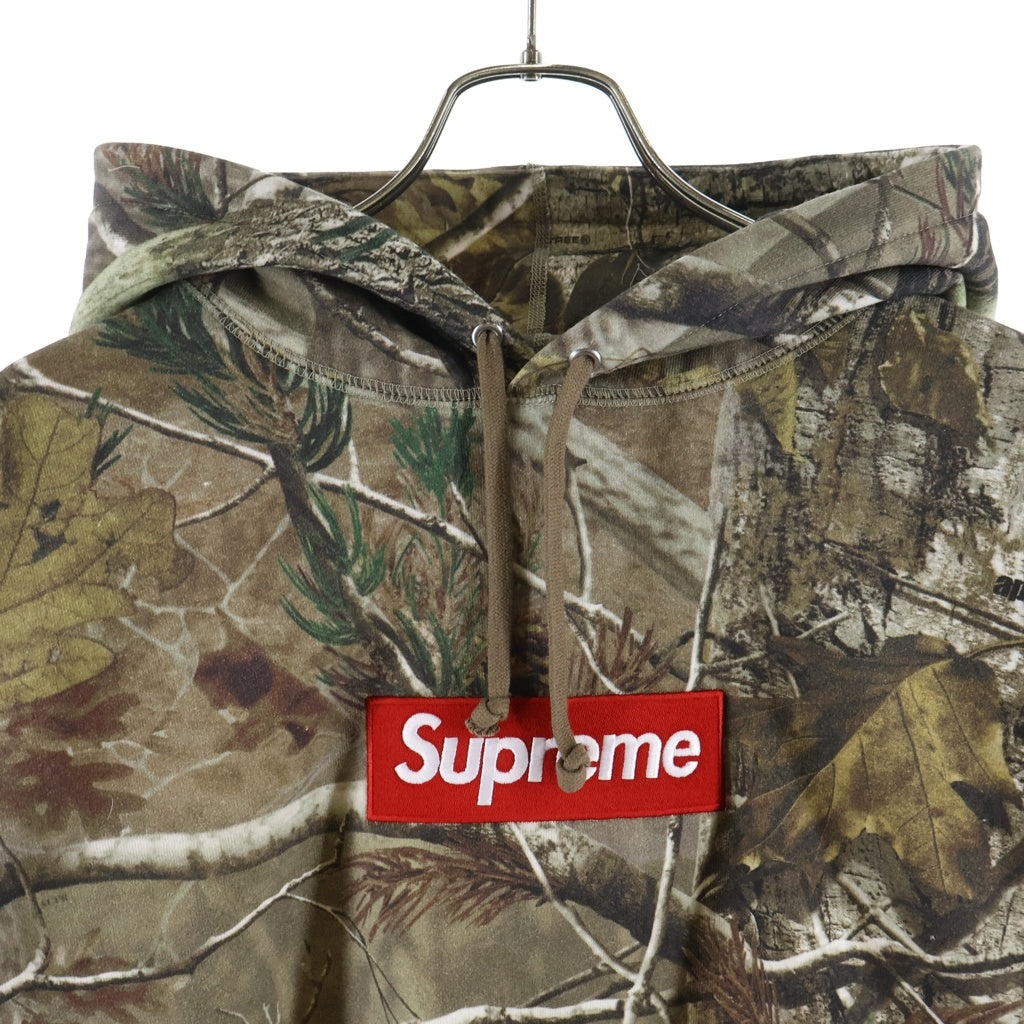 SUPREME(シュプリーム) 25AW Box Logo Hooded Sweatshirt ボックスロゴ フーデッドスウェットシャツ プルオーバーパーカー ネイビー