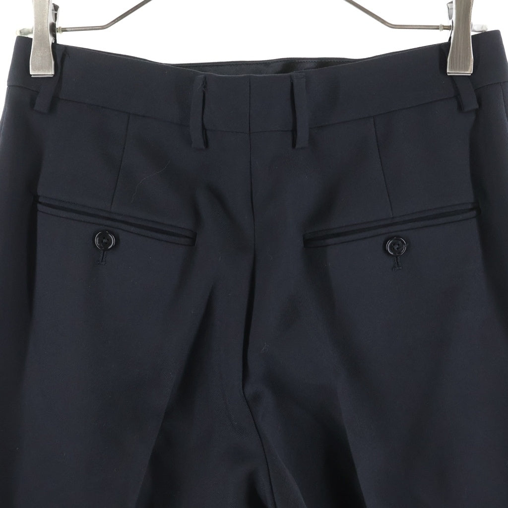 CELINE(セリーヌ) CLASSIC WOOL PANTS ウール スラックスパンツ ブラック 2P085650D