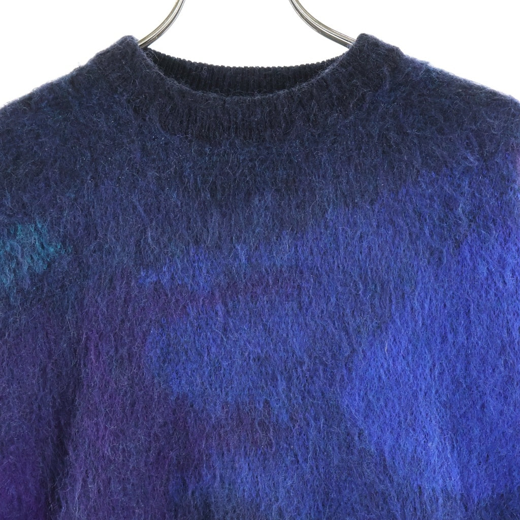 Stein(シュタイン) OVERSIZED GRADATION MOHAIR LS モヘア 長袖ニット セーター ブルー st.698