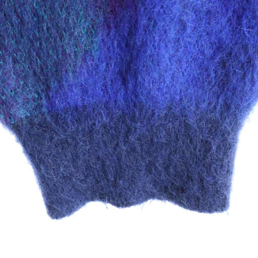 Stein(シュタイン) OVERSIZED GRADATION MOHAIR LS モヘア 長袖ニット セーター ブルー st.698