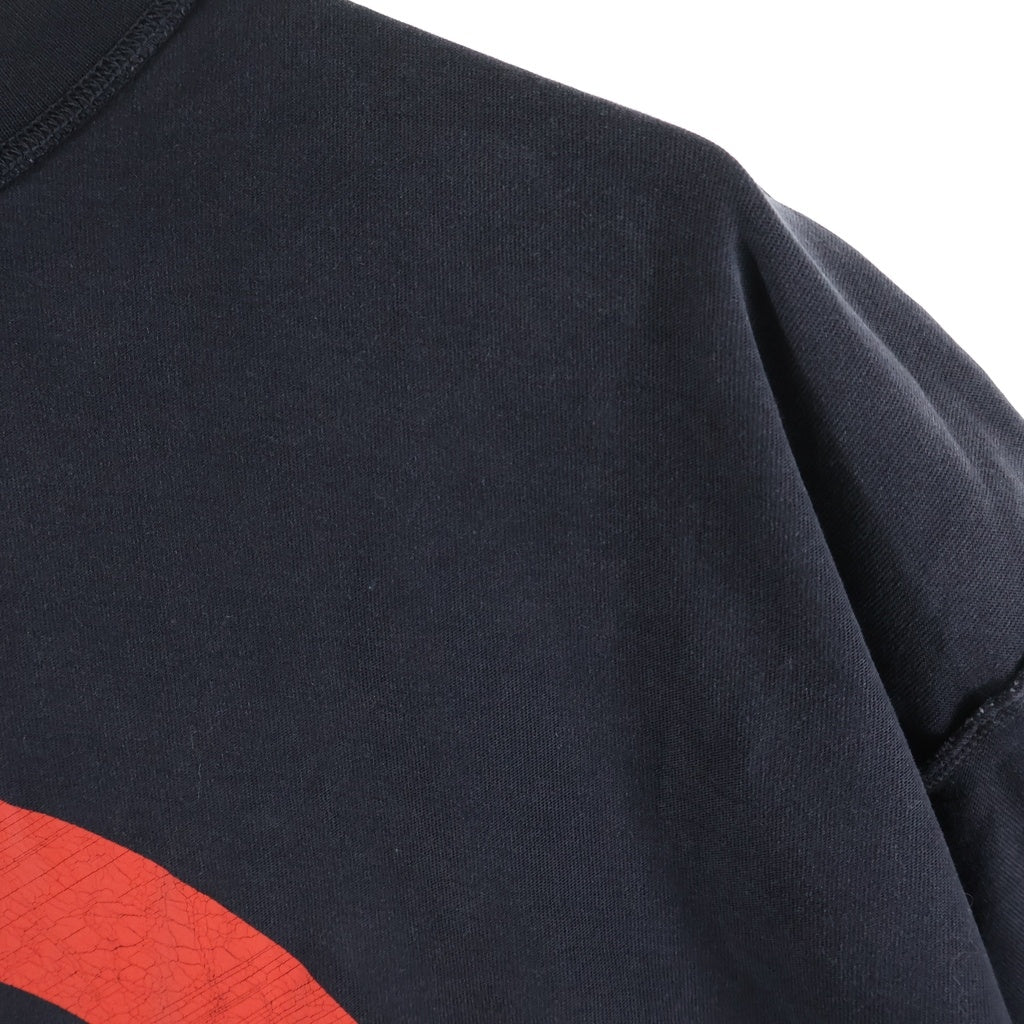 BALENCIAGA(バレンシアガ) 24AW BFRND SERIES Music Inside Out T-Shirt インサイドアウト ミュージックプリントTシャツ 半袖クルーネックカットソー ブラック 787358 TQVG8