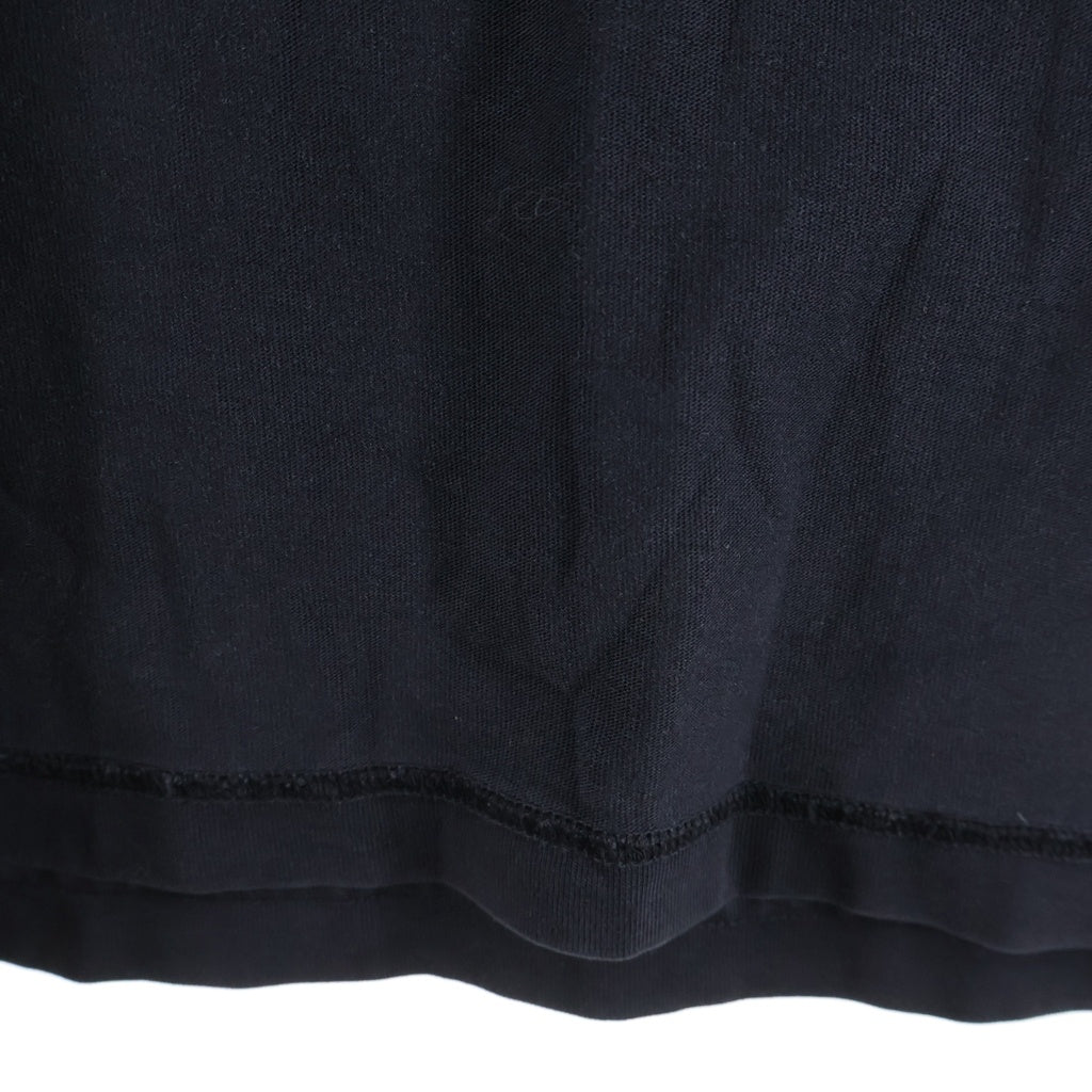 BALENCIAGA(バレンシアガ) 24AW BFRND SERIES Music Inside Out T-Shirt インサイドアウト ミュージックプリントTシャツ 半袖クルーネックカットソー ブラック 787358 TQVG8
