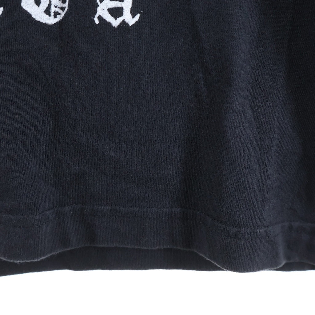 BALENCIAGA(バレンシアガ) 24SS DIY METAL オーバーサイズ メタルロゴプリント クルーネック半袖Tシャツ ショートスリーブカットソー ブラック 641675 TPV03