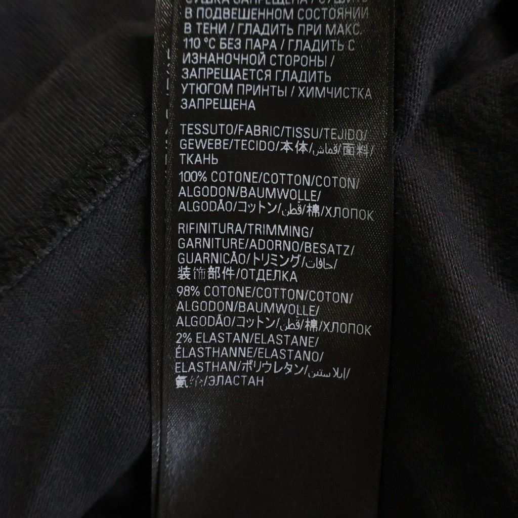 BALENCIAGA(バレンシアガ) 24SS DIY METAL オーバーサイズ メタルロゴプリント クルーネック半袖Tシャツ ショートスリーブカットソー ブラック 641675 TPV03