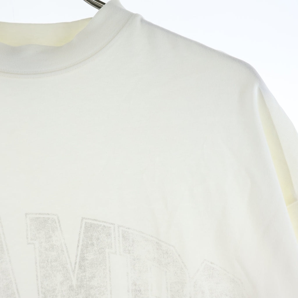 BALENCIAGA(バレンシアガ) 25SS OVER CHAMPS-ELYSEES T-SHIRT オーバーサイズプリント半袖Tシャツ ショートスリーブカットソー ホワイト 787349 TRVN1