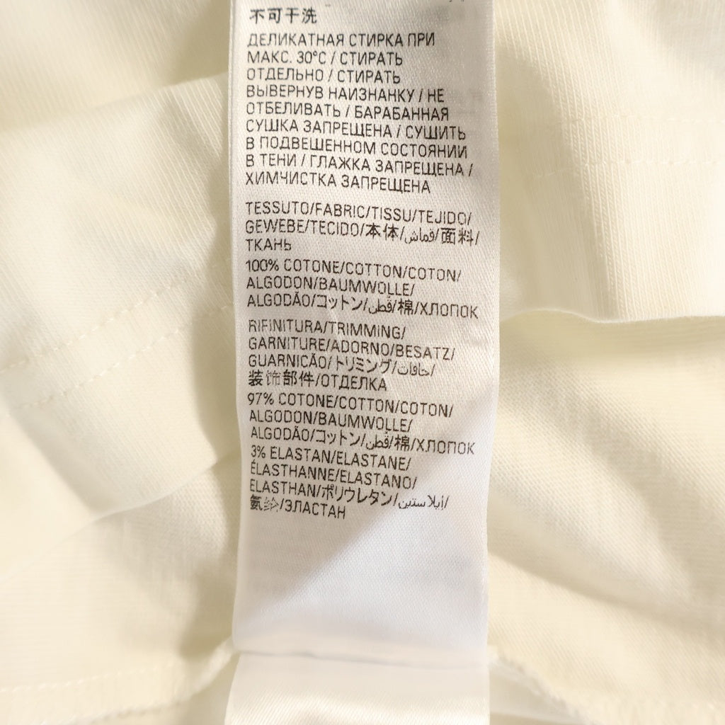 BALENCIAGA(バレンシアガ) 25SS OVER CHAMPS-ELYSEES T-SHIRT オーバーサイズプリント半袖Tシャツ ショートスリーブカットソー ホワイト 787349 TRVN1