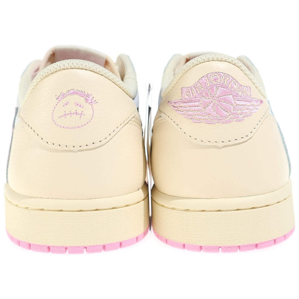 NIKE(ナイキ) ×TRAVIS SCOTT AIR JORDAN 1 LOW OG SP Muslin/Shy Pink エアジョーダン1 ローカットスニーカー US11/29cm IQ7604-100