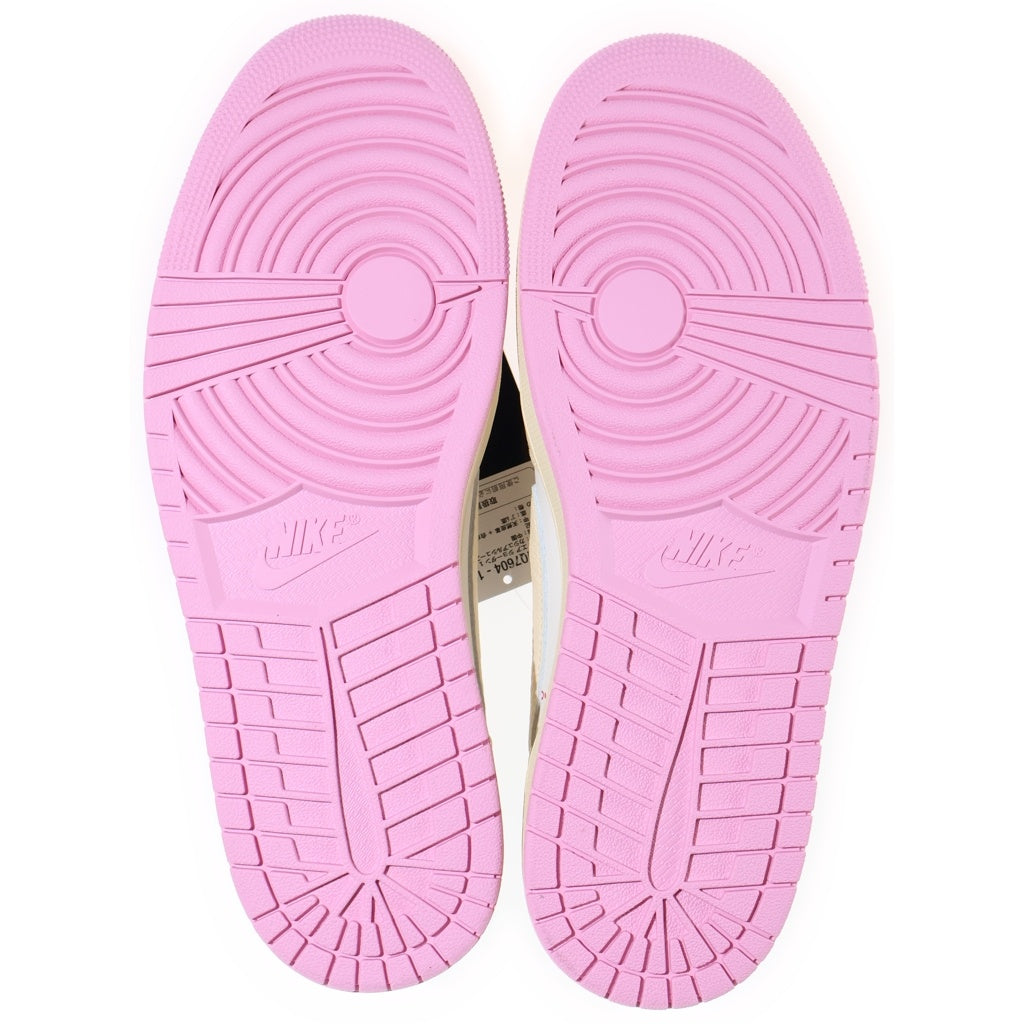 NIKE(ナイキ) ×TRAVIS SCOTT AIR JORDAN 1 LOW OG SP Muslin/Shy Pink エアジョーダン1 ローカットスニーカー US11/29cm IQ7604-100