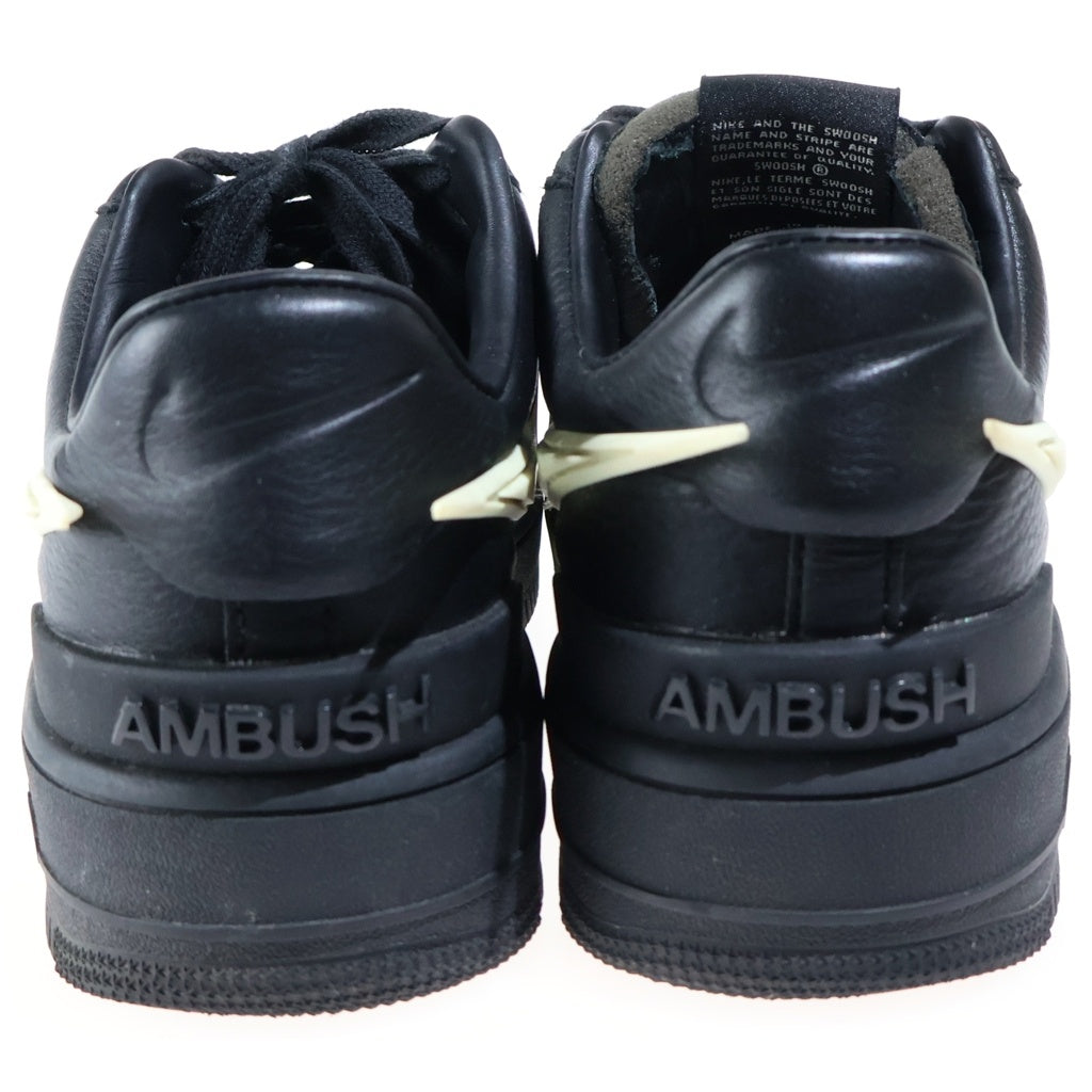 NIKE(ナイキ) ×AMBUSH AIR FORCE LOW アンブッシュ エアフォース 1 ローカットスニーカー ブラック US9/27cm DV3464-001