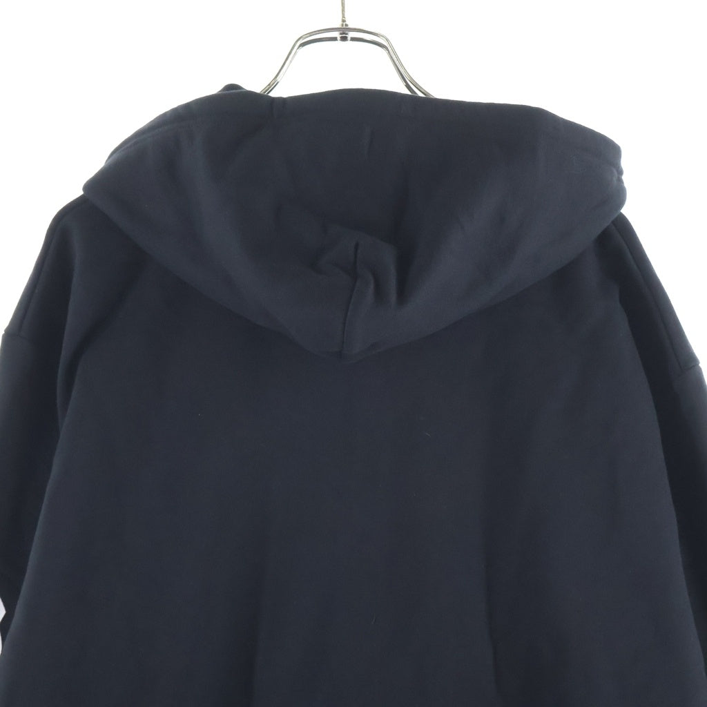 CHROME HEARTS(クロムハーツ) SWTSHRT HD ZIP バーティカルロゴ スウェット ダガージップアップパーカー ブラック