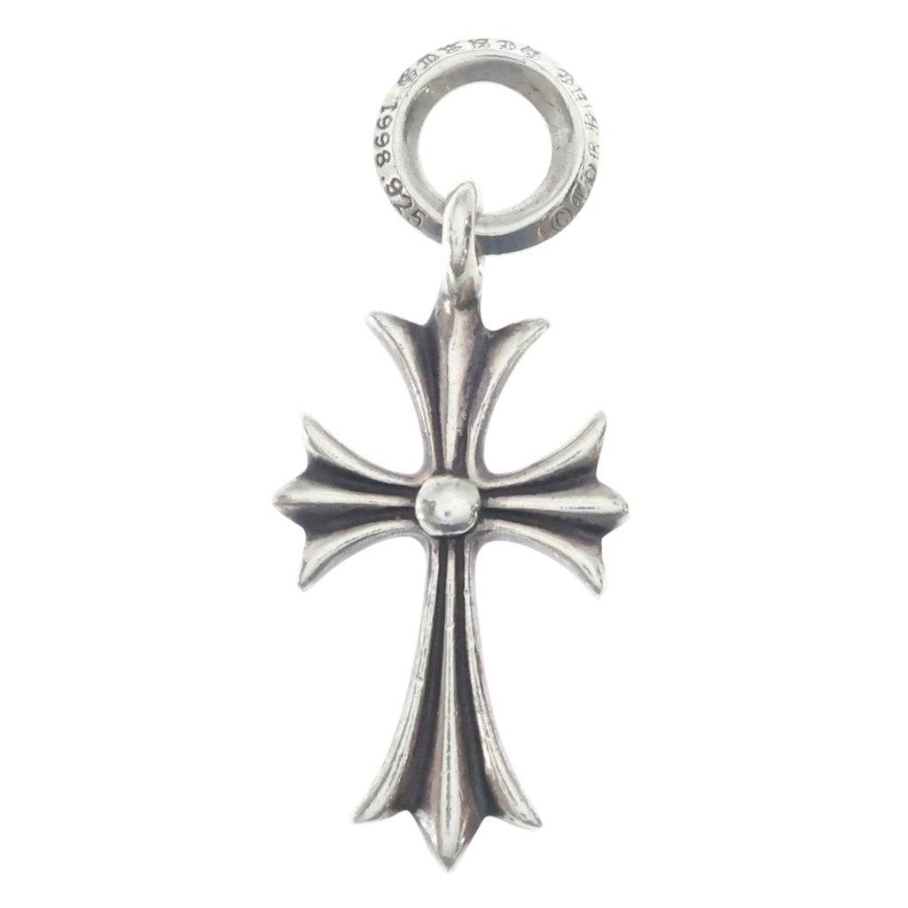 CHROME HEARTS(クロムハーツ) TINY CH CROSS タイニーCHクロス チャーム ネックレストップ シルバー BCA382