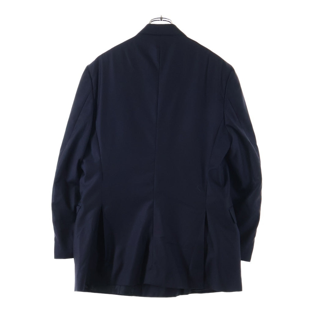 Salvatore Ferragamo(サルヴァトーレ フェラガモ) Lana Wool Tailored Jacket ラナウール ダブルブレスト テーラードジャケット ネイビー G7442AQ