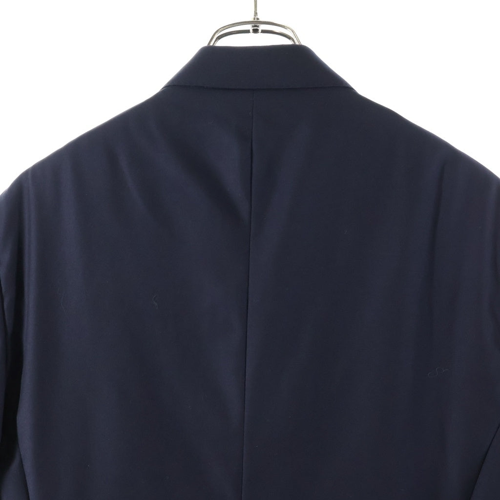 Salvatore Ferragamo(サルヴァトーレ フェラガモ) Lana Wool Tailored Jacket ラナウール ダブルブレスト テーラードジャケット ネイビー G7442AQ