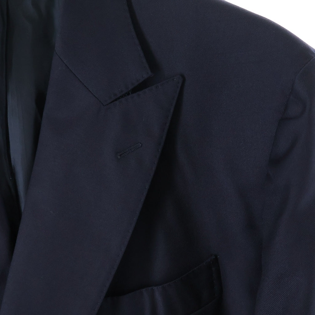 Salvatore Ferragamo(サルヴァトーレ フェラガモ) Lana Wool Tailored Jacket ラナウール ダブルブレスト テーラードジャケット ネイビー G7442AQ